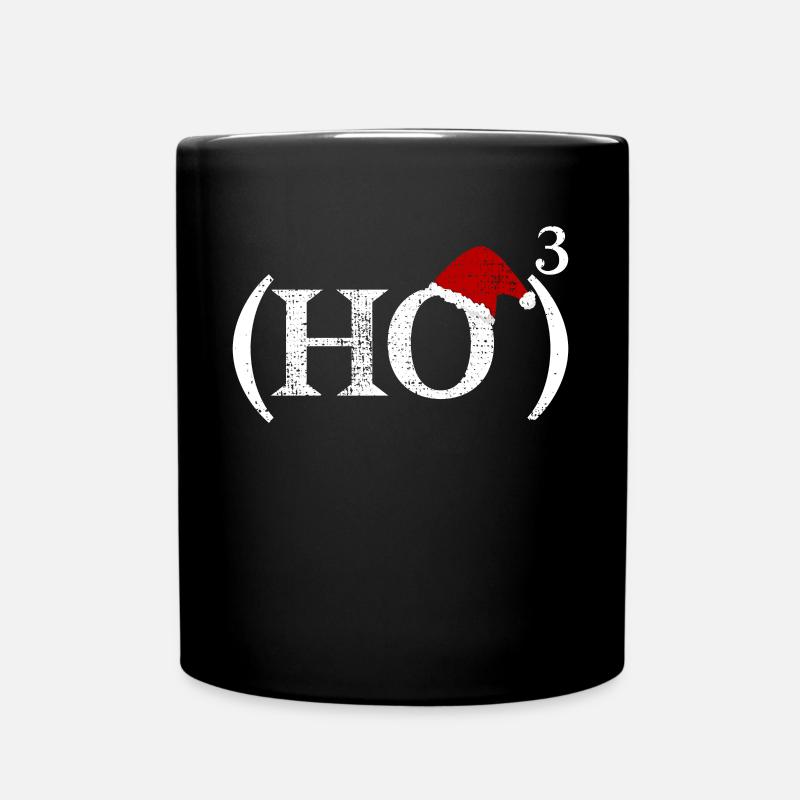 Christmas Math Funny - Full Colour Mug - black