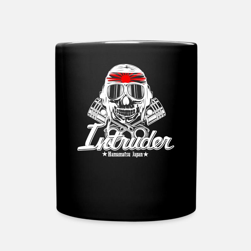 Intruder Fanatics KAMIKAZE blanc - Mug uni - noir