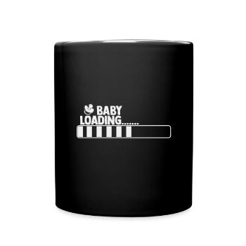 Baby - Tasse einfarbig - Schwarz - Vorne