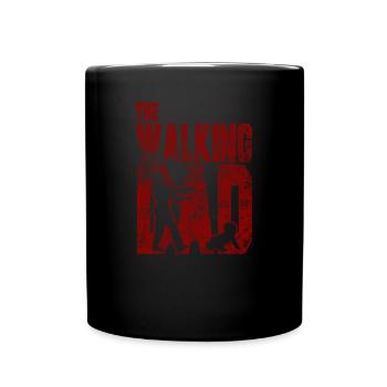 The Walking Dad - Full Colour Mug - black - Front