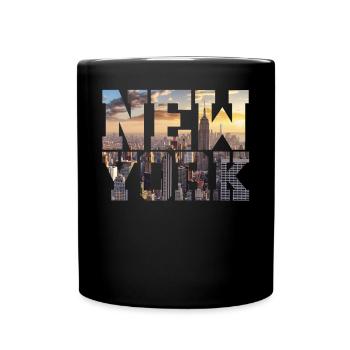 New York New York - Full Colour Mug - black - Front