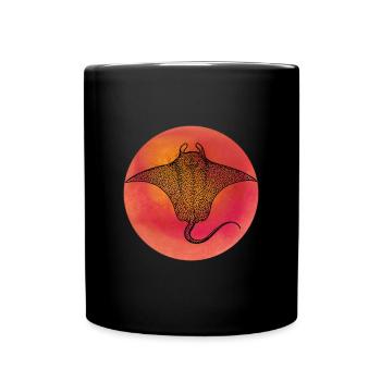 Rochen Manta Rochen Roche Zitterrochent T Shirt - Full Colour Mug - black - Front
