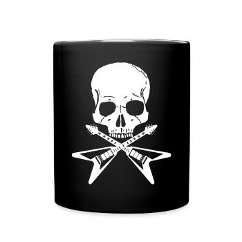 Guitare E Heavy Metal - Mug uni - noir - Devant