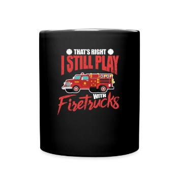 fire Department - Full Colour Mug - black - Front