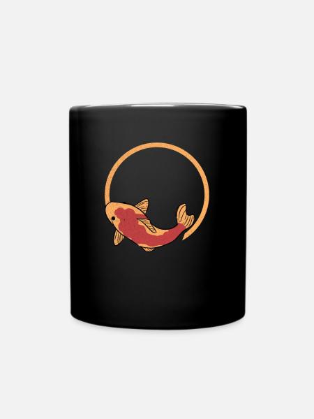 Koi - Tasse einfarbig - Schwarz