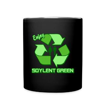 Enjoy Soylent Green - Full Colour Mug - black - Front