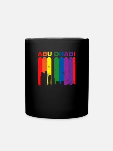 Abi Dhabi - Tasse einfarbig - Schwarz