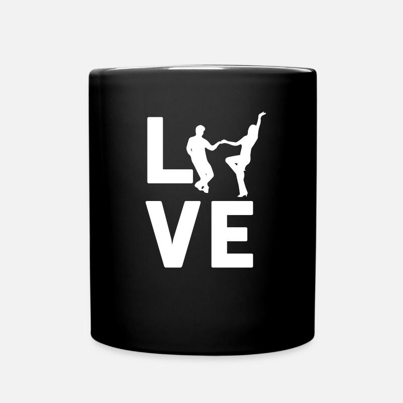 SWING DANCE LOVE - Graphic Shirt - Tasse einfarbig - Schwarz