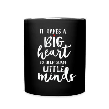 Teacher Gift Education School Sayings Teacher Training - Full Colour Mug - black - Front