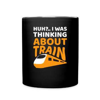 Zug Zuege Fan - Tasse einfarbig - Schwarz - Vorne
