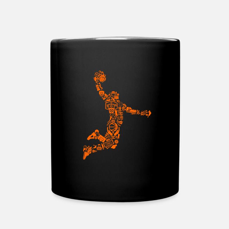 Basketball player - Full Colour Mug - black