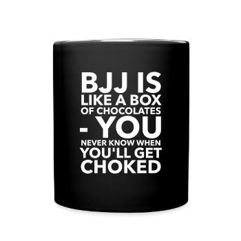 Arts martiaux BJJ, cadeau de Jiu Jitsu Brésilien, - Mug uni - noir - Devant