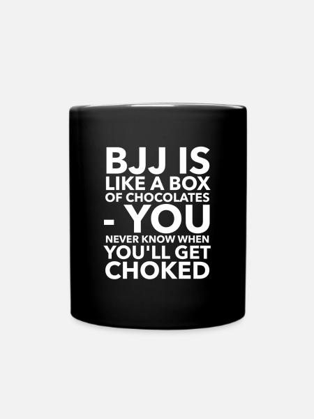 Brasilianisches Jiu Jitsu Geschenk BJJ Martial Arts, - Tasse einfarbig - Schwarz