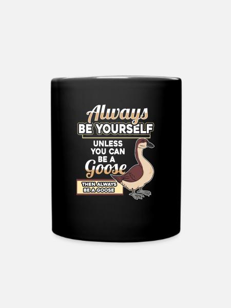 oie - Mug uni - noir