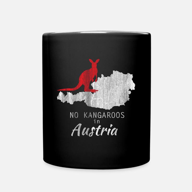 Autriche Kangourou - Mug uni - noir