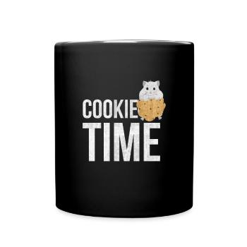 Biscuits biscuits au chocolat - Mug uni - noir - Devant