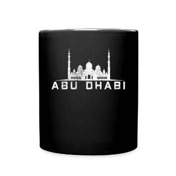 Abu Dhabi Dubai Emirate - Tasse einfarbig - Schwarz - Vorne
