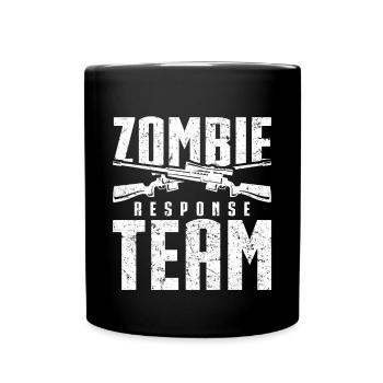 Zombie Response Team - Full Colour Mug - black - Front