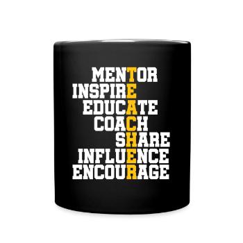 Teacher Quiz Teacher Gift Teacher - Full Colour Mug - black - Front