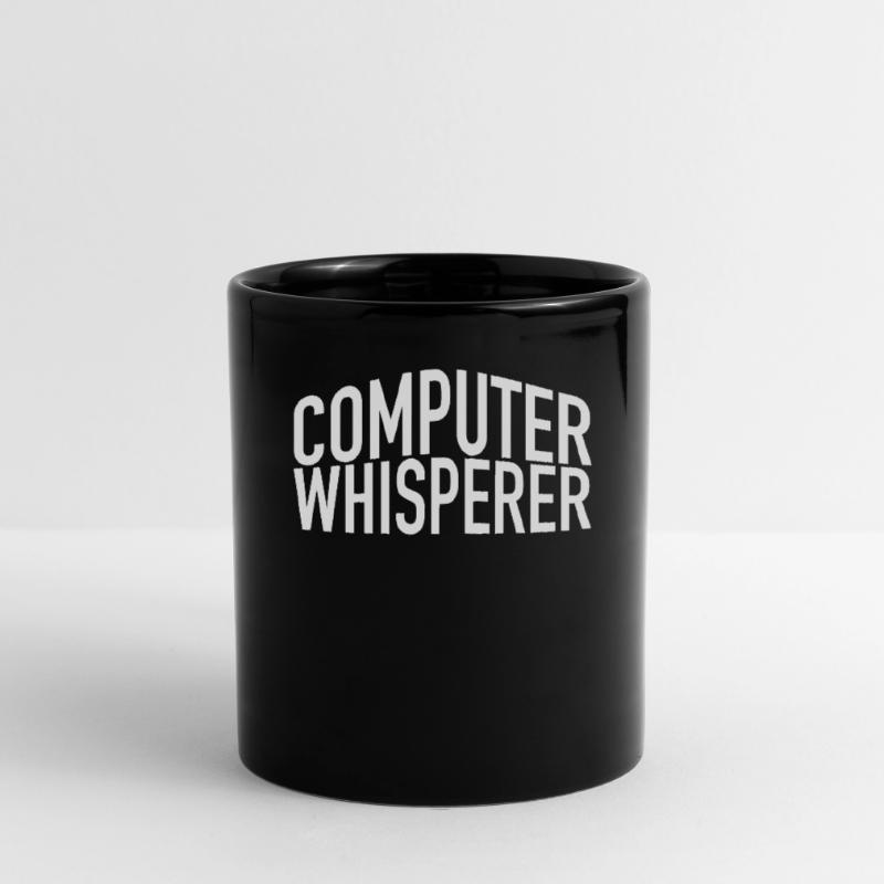 Computer Whisperer Tech Support IT Support IT Nerd Tasse einfarbig