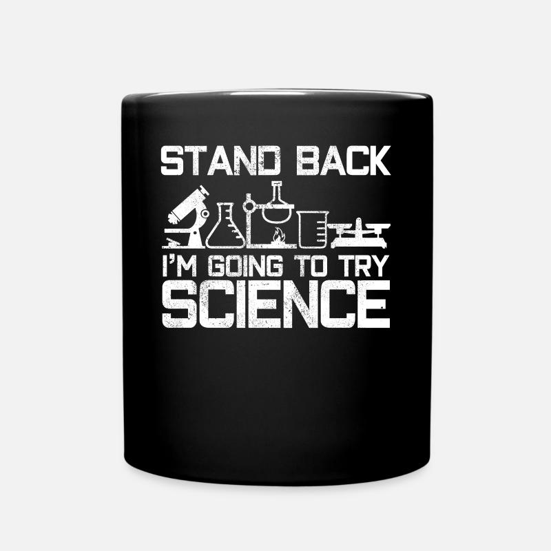 Science - Tasse einfarbig - Schwarz