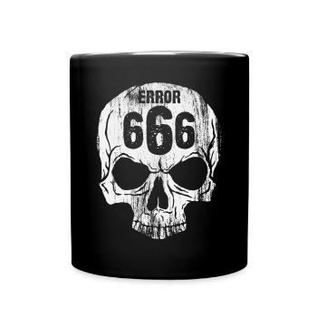 Error 666 - Full Colour Mug - black - Front