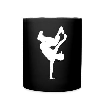 BREAKDANCE SHIRT - Tasse einfarbig - Schwarz - Vorne