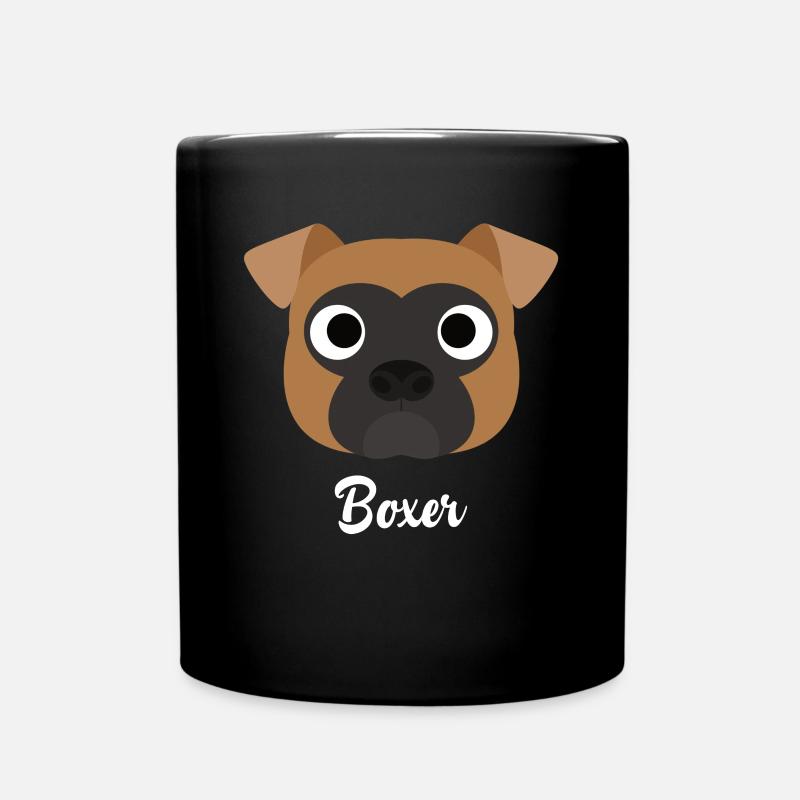 Boxer - Chien Boxer - Mug uni - noir