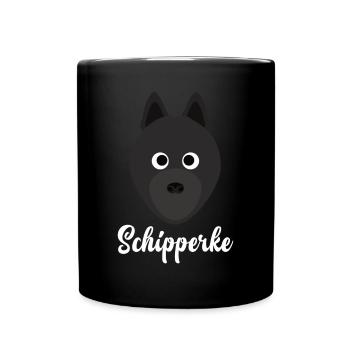 Schipperke - Full Colour Mug - black - Front