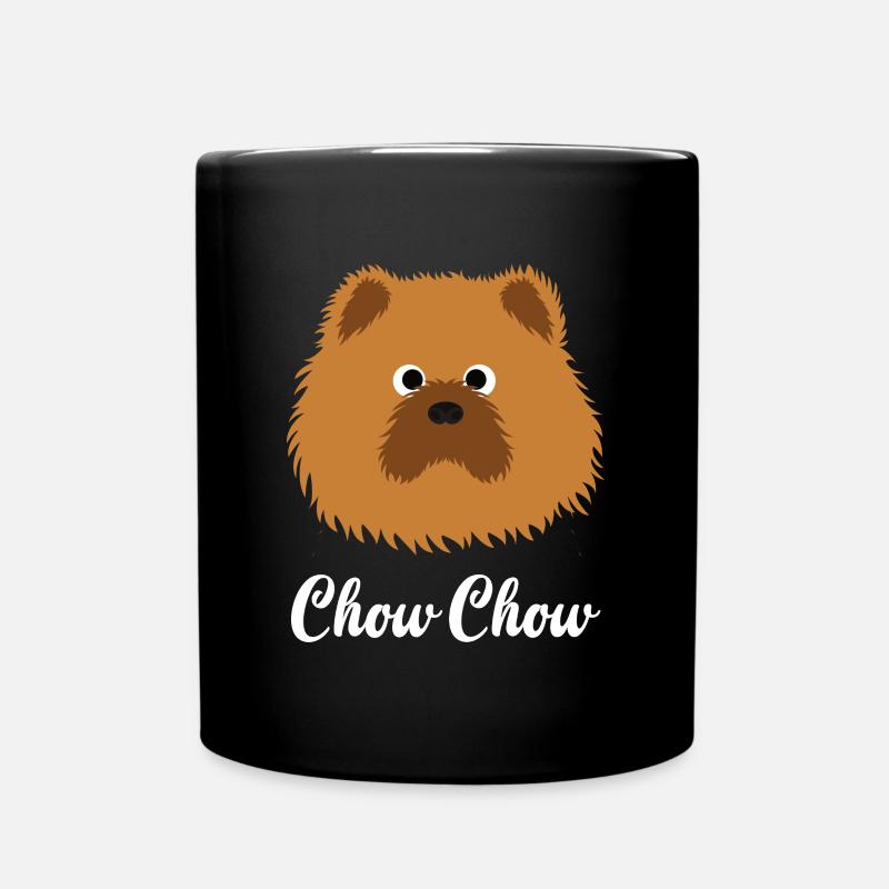Chow Chow - Mug uni - noir