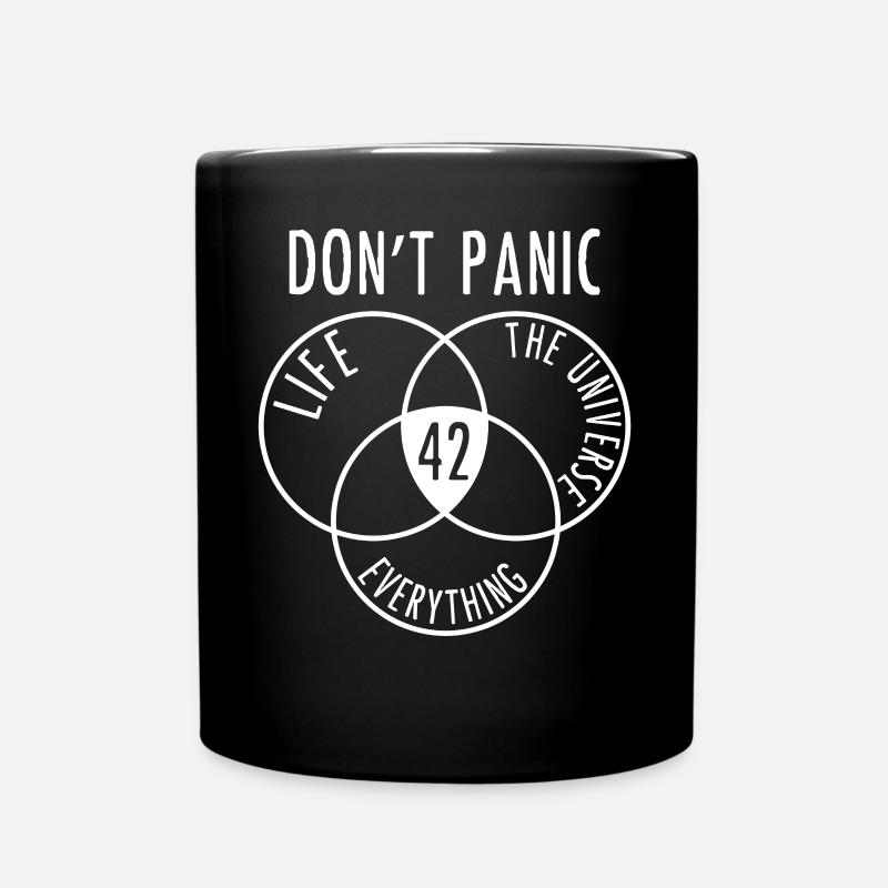 42 - Tasse einfarbig - Schwarz