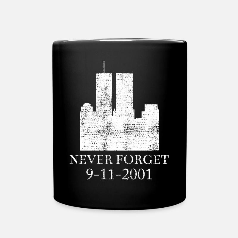9 11 chemise - Mug uni - noir