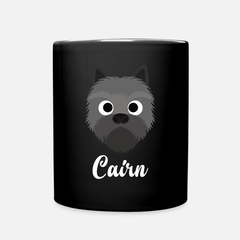 Cairn - Cairn Terrier - Full Colour Mug - black