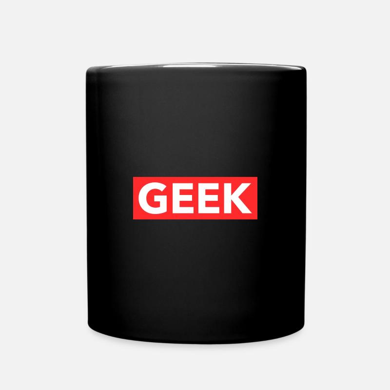 Geek - Tasse einfarbig - Schwarz