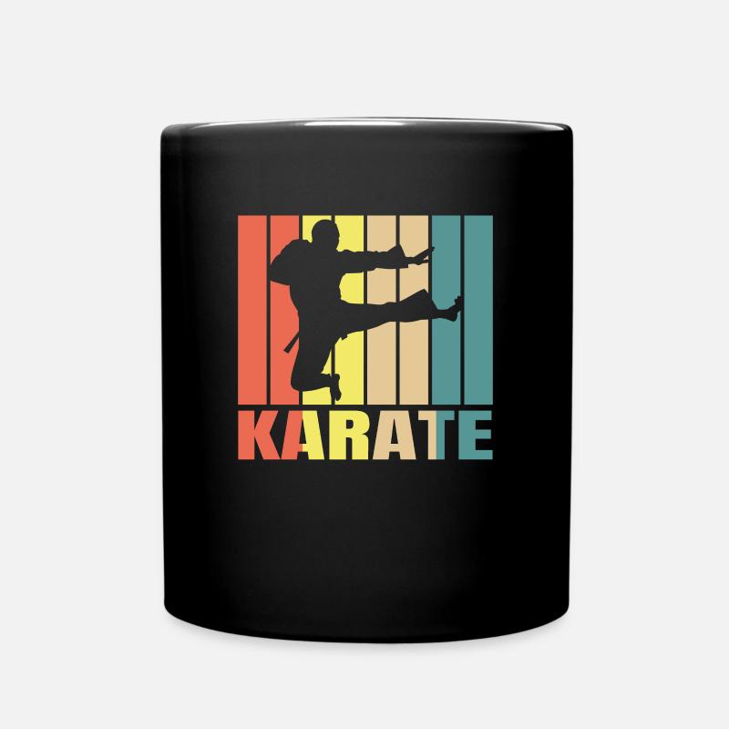 karate - Full Colour Mug - black