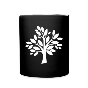 Healing power of the trees - Full Colour Mug - black - Front