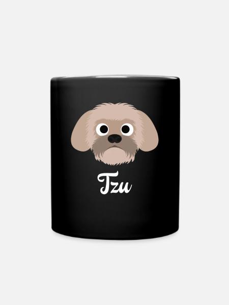 Tzu - Shih Tzu - Mug uni - noir