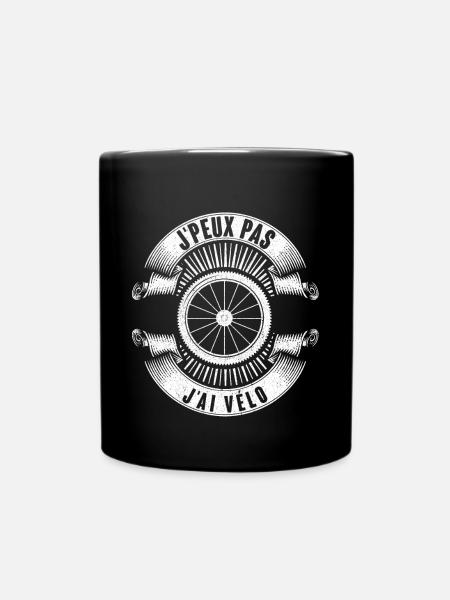 J peux Pas J ai Velo Velo - Mug uni - noir