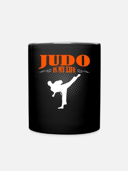 Le judo est ma vie - Mug uni - noir