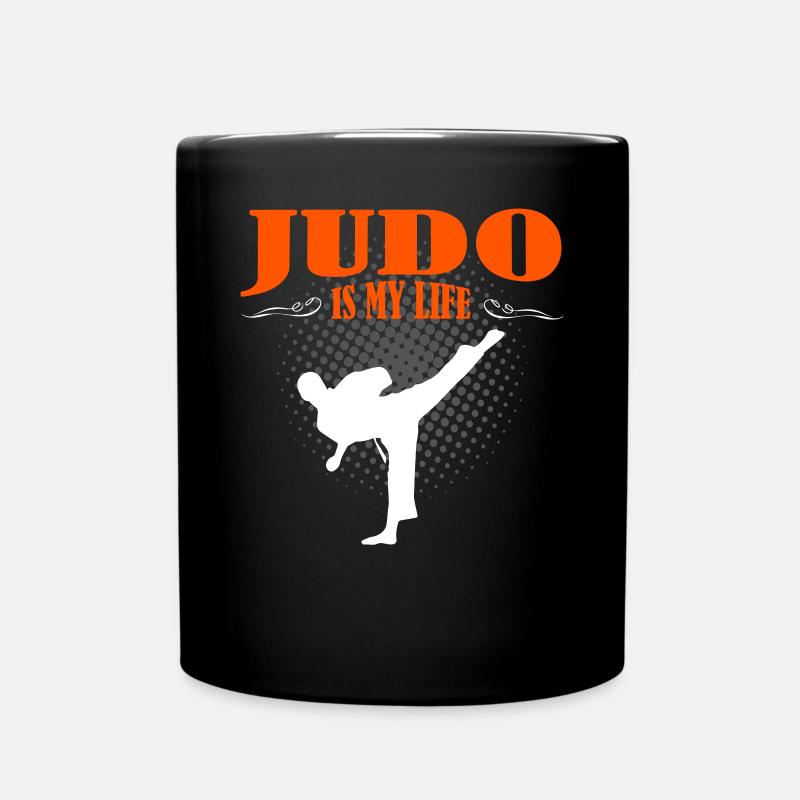 Le judo est ma vie - Mug uni - noir