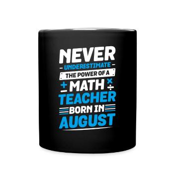 Teacher - Full Colour Mug - black - Front