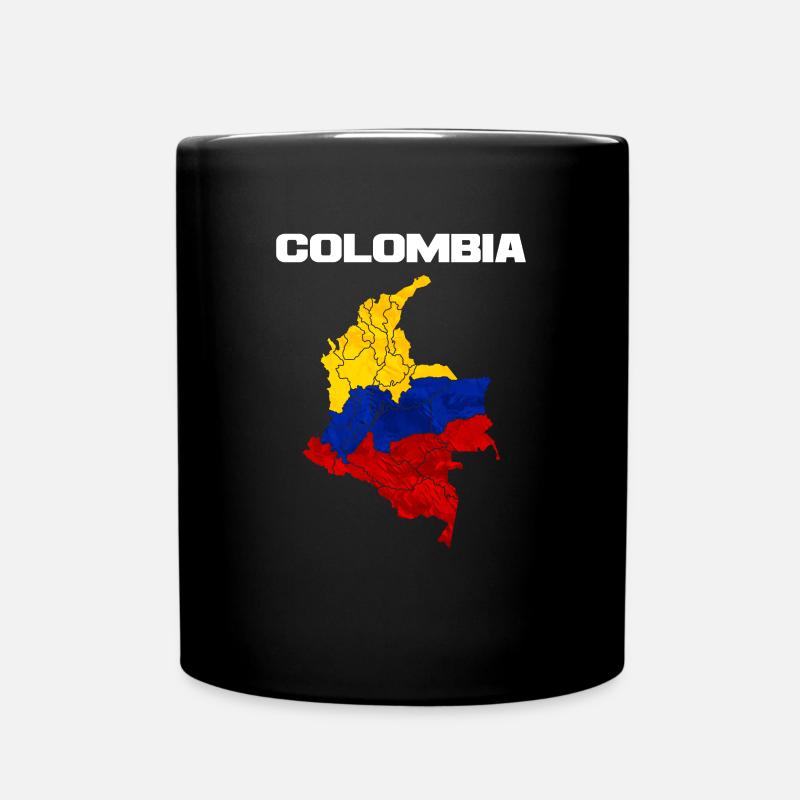 Colombia - Full Colour Mug - black