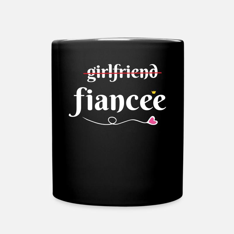 fiancée - Mug uni - noir