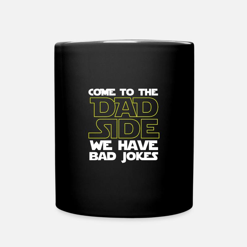 Dad side - Full Colour Mug - black