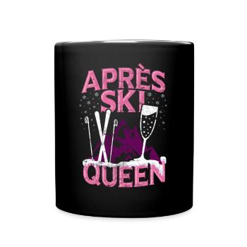 Drôle Sports d'hiver Après Ski Party Fun Gift - Mug uni - noir - Devant