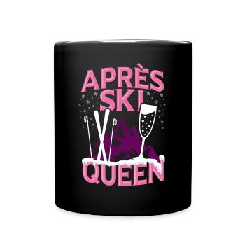 Drôle Sports d'hiver Après Ski Party Fun Gift - Mug uni - noir - Devant