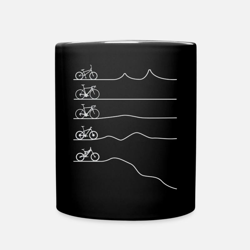 CHEMISE DE VÉLO - Mug uni - noir