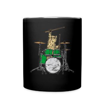 drummer - Full Colour Mug - black - Front