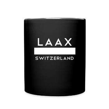 Lasx Snowboard Ski Shirt Graubünden - Full Colour Mug - black - Front