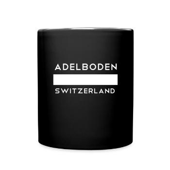 Adelboden T-Shirt - Full Colour Mug - black - Front